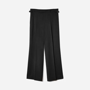 Everlane '80s Italian Wool Pants, NWT, size 0, Black